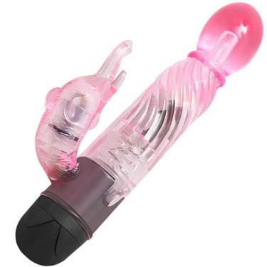 Vibratore coniglio stimolazione interna ed esterna, potente e impermeabile